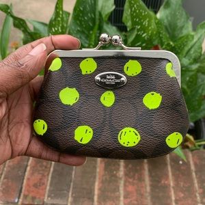 Coach Kisslock Coin Purse